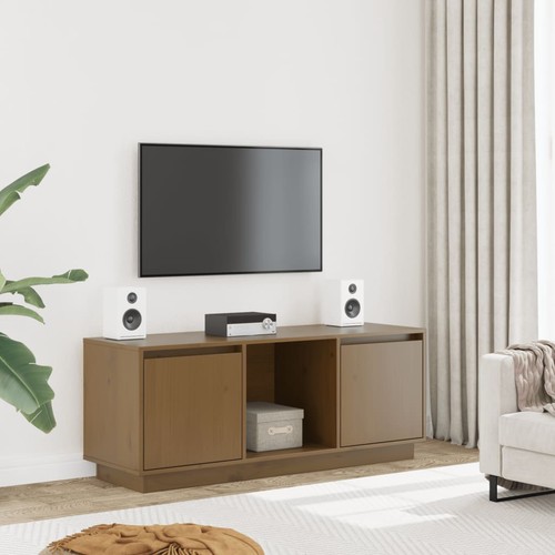 Meuble blanc 110 - tv, 110,5x35x44