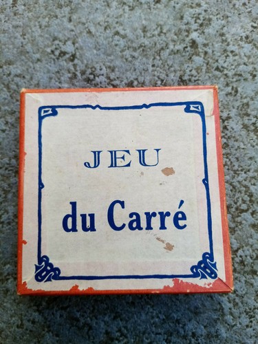 Jeu carre ancien - jeu, du