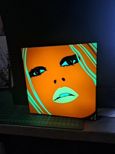 Brigitte bardot lampe - bardot, lightbox