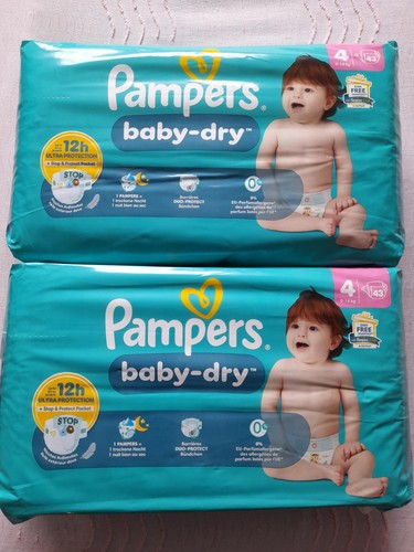 Pampers baby dry taille - pampers, baby-dry