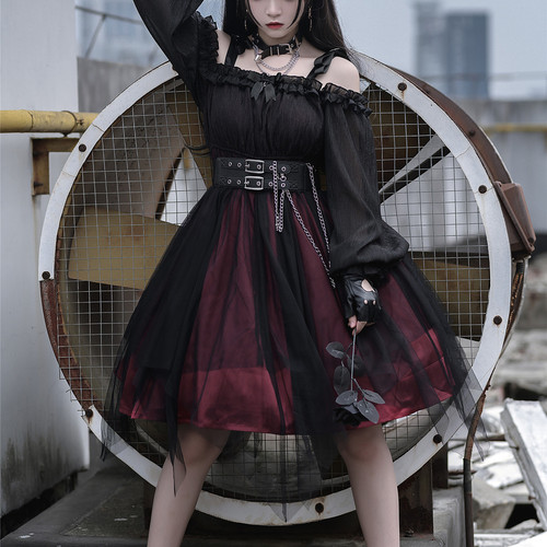 Femme lolita gothique robe - gothique,