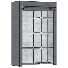 HOMCOM Armoire de Rangement