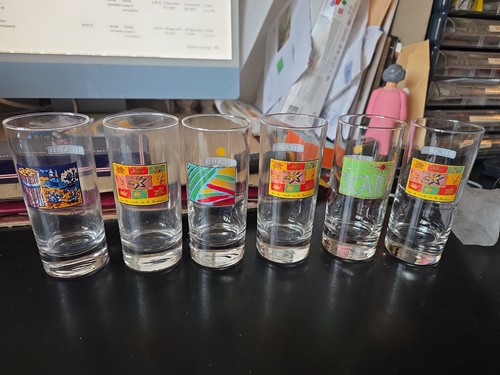 Anciens verres ricard - 6,