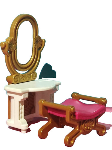 Playmobil coiffeuse miroir - coiffeuse,