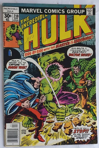 Comics hulk 210 - marvel, 1977