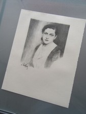 GRAVURE 1935 YVETTE NETTER