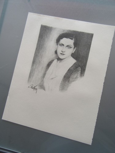 Gravure 1935 yvette netter - gravure,