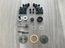 Vintage Team Associated Rc 10 Rc10T Gold Pan Parts lot Stealth Transmission