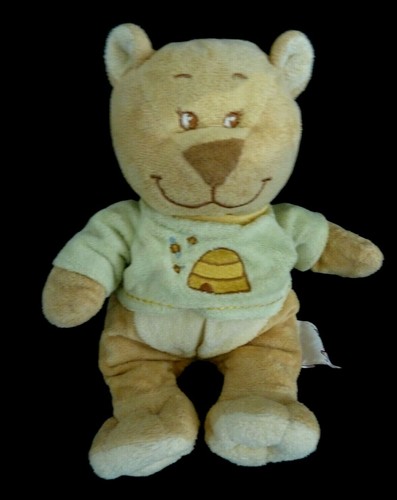 Doudou peluche bengy ours - peluche,