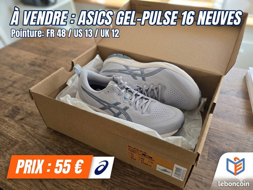 Chaussures running asics - chaussures,