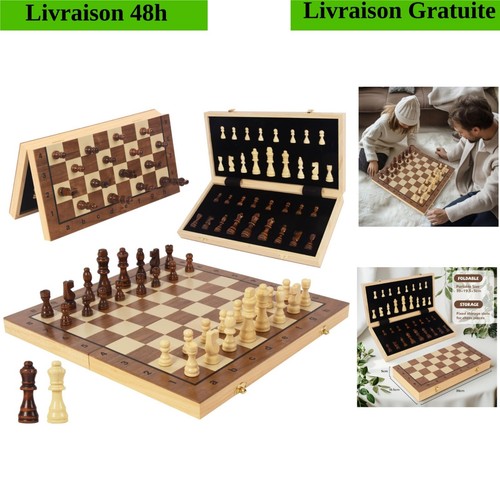 Jeu échecs magnétique en - jeu,