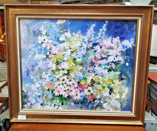 Tableau huile sur - huile, toile