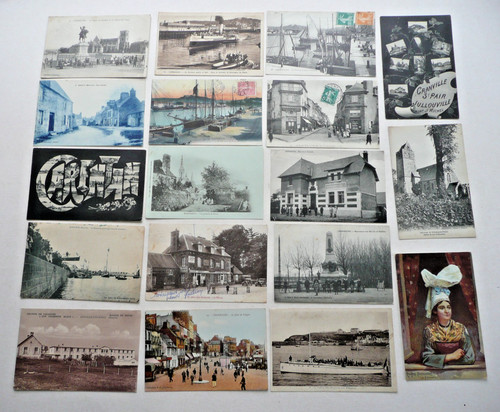 Lot cartes postales - cartes,