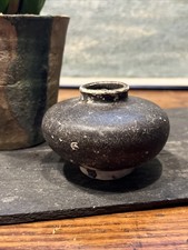 Poterie & Encrier & Pot Terre Cuite Asie Asia a Identifier