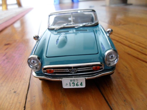 Honda s800 bleu metal - honda,