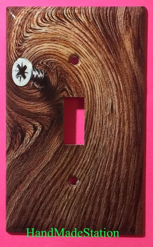 Screw the wood - on,