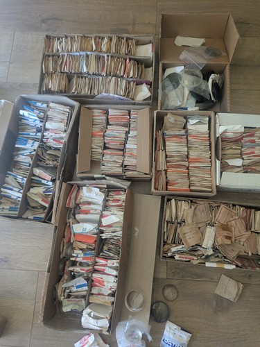 Ancien stock opticien vintage - stock,