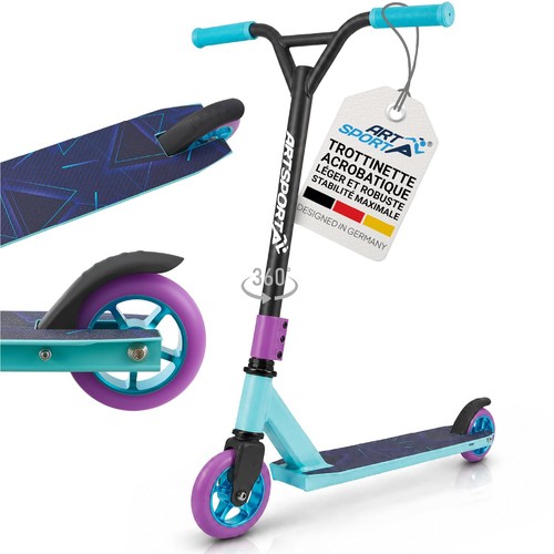 Trottinette stunt retro purple - stunt,