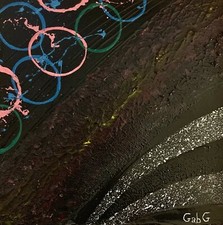 "DISLOCATION" toile signée