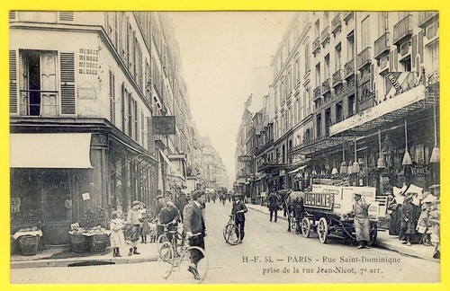 Cpa rare paris - cpa,