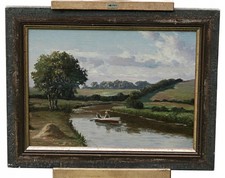 Huile Sur Toile Et Carton