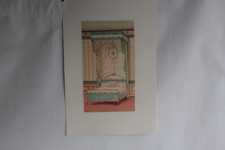 Louis XVI G. Rémon Seed Staten Bed Interior Decoration Print (69967)