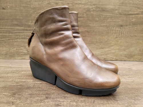 Trippen brown leather platform - trippen,