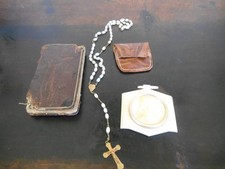 CHAPELET AVEC SON ETUI EN CUIR