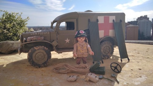 Playmobil dodge wc54 ambulance - dodge,