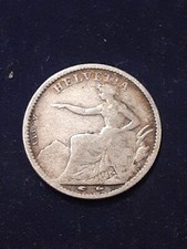 SWISS/SUISSE  DEMI FRANC 1850 A  Paris Rare