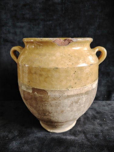 Joli pot confit terre - pot, À