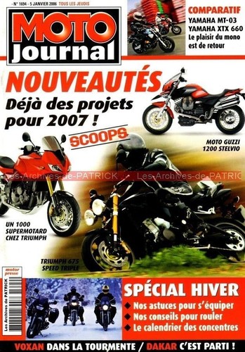 Moto journal 1694 essai - moto,