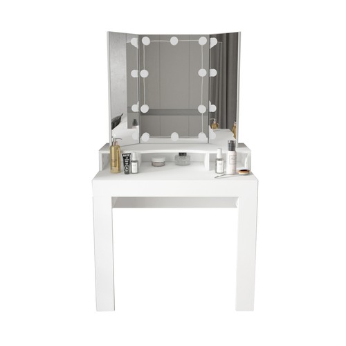 Table maquillage blanc - table, de