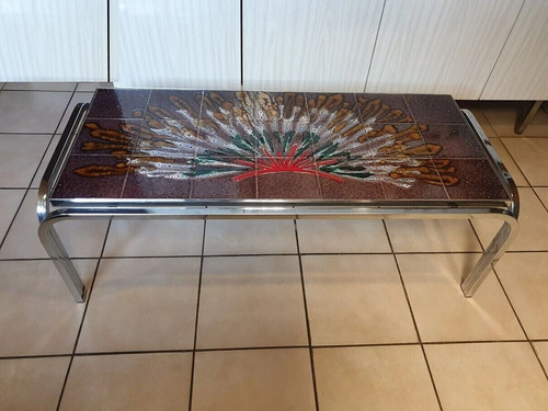 Table basse céramique lave - basse,