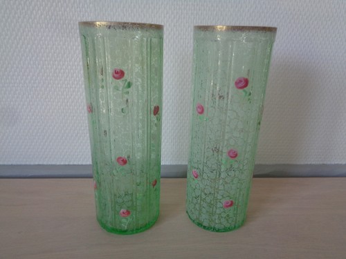 Paire vases rouleau - paire,