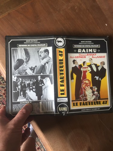 Cassette video vhs cinema - cassette, rene