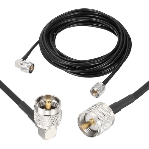 Câble coaxial rg58 - coaxial, noir
