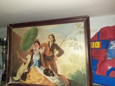 1 paintings Umbrella ("The Parasol1 / The Umbrella) oil reproduction on canvas