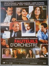 Affiche FAUTEUILS D'ORCHESTRE Danièle Thompson CECILE DE FRANCE 40x60cm
