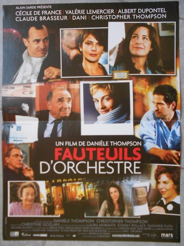 Affiche fauteuils orchestre - affiche,