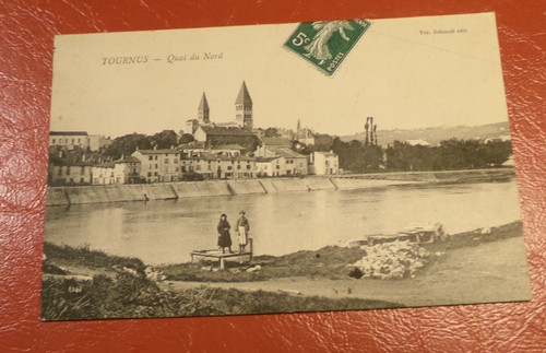Cpa ancienne carte - cpa, tournus