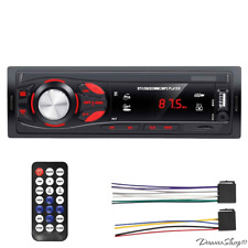 Autoradio Bluetooth 4x15W avec télécommande, USB, AUX, FM, MP3, mains libres