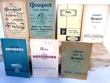 LOT 17 NOTICES ENTRETIEN