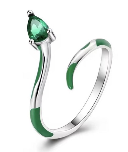 Bague ajustable serpent - bague,