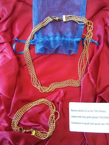 Parure dorée or - dorée, à