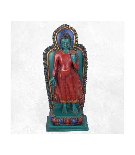 Statue tibétaine bouddha - tibétaine,