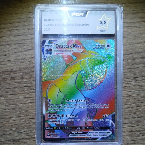 Carte pokémon drattak vmax - pokémon,