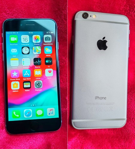 Apple iphone argent - apple, 64