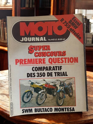 Magazine moto journal - journal, n°442