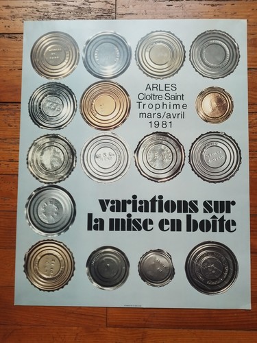 Affiche originale expo arles - affiche,